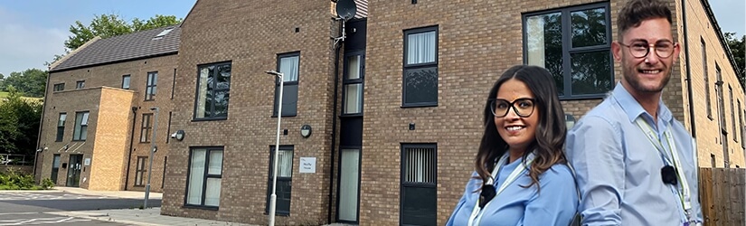 Active Pathways team members outside Heathy House