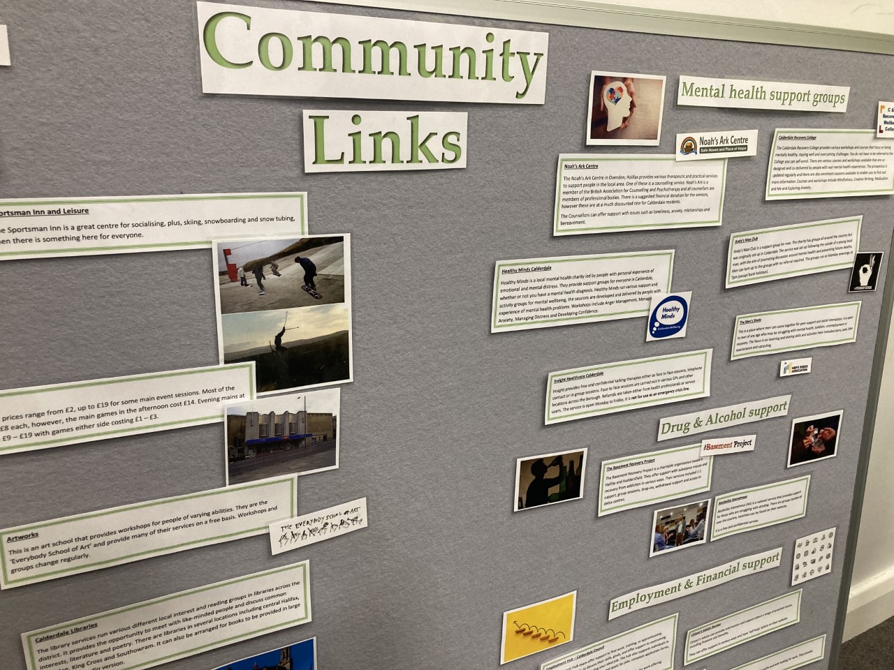 Community links photo