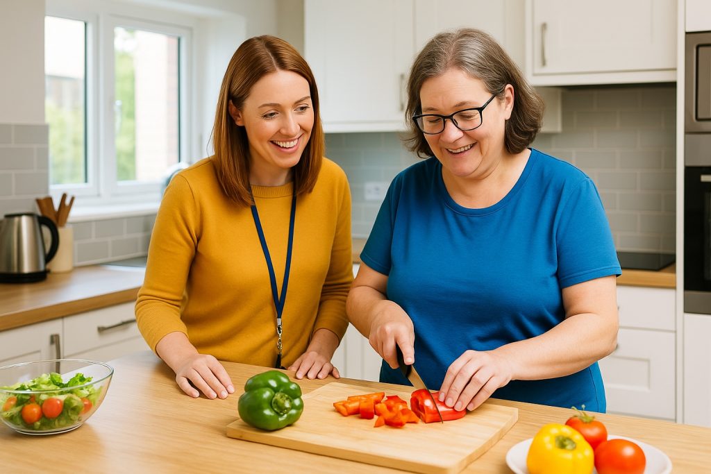 Therapeutic support for residents